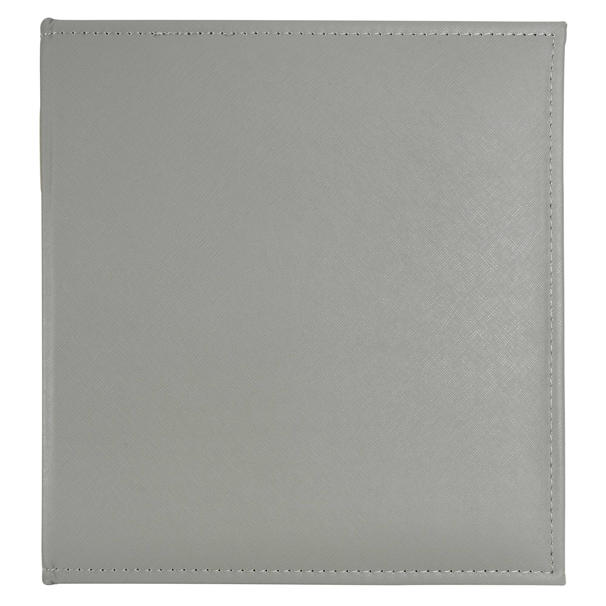 8 Pack: Saffiano D-Ring Scrapbook Album by Recollections